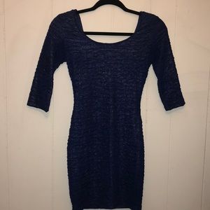Sparkly Blue Cocktail Dress